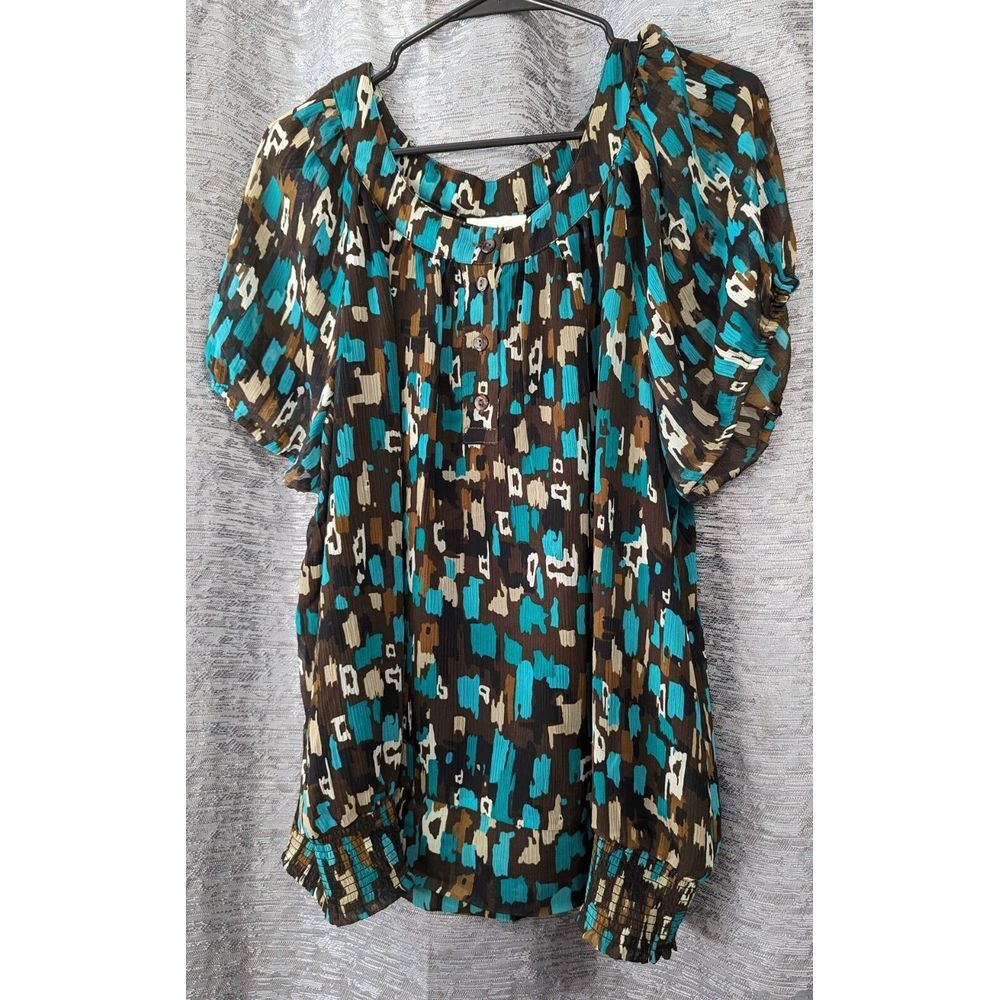 Dressbarn Multi‎ Colored Top Women's Size 2xl